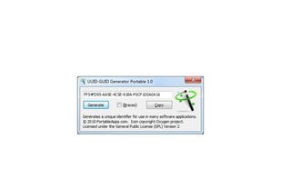 UUID-GUID Generator Portable screenshot 1