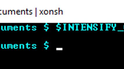 the xonsh shell screenshot 1