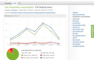 ClickMeter screenshot 1