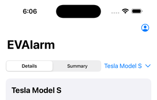 EVAlarm screenshot 1