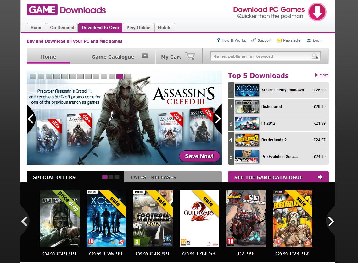 Game Downloads: Reviews, Features, Pricing & Download