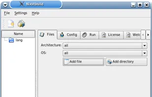 Nixstaller screenshot 1