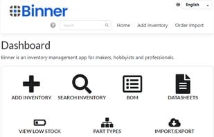 Binner screenshot 1