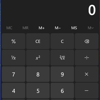 Finally, An Open Source Calculator