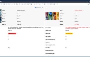 Comparison Widget