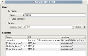 CDCollect screenshot 1