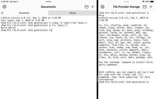LibTerm screenshot 2