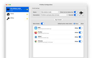 Profiles configuration