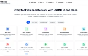 json swiss home page