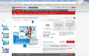 PoweredTemplate.com PowerPoint Template page