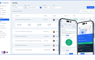 Manage jobs with FieldServicely