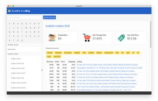 Ensellify eBay Market Research screenshot 1