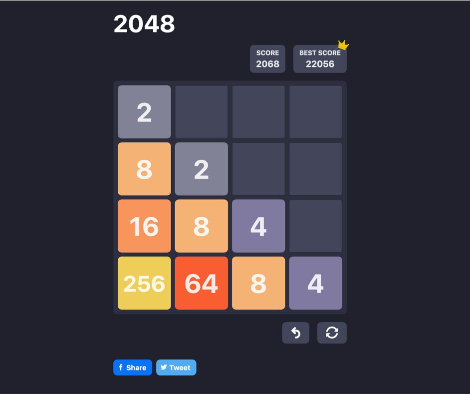 10 Games Like 2048 Game: Similar Puzzle Games 2023