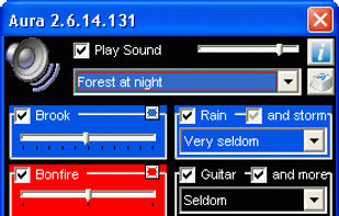 Aura Control Board - Night