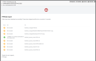 FTPGrab screenshot 1