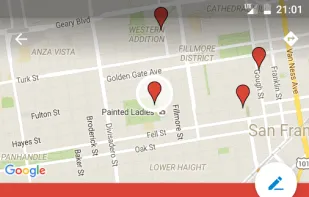 Google My Maps screenshot 3