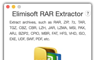 Elimisoft RAR Extractor screenshot 1