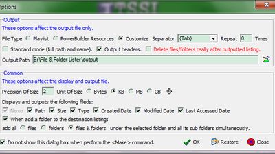 File &amp; Folder Lister screenshot 1