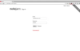 Notejam screenshot 1
