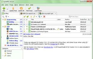 QuiteRSS screenshot 1