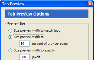 Tab Preview screenshot 1
