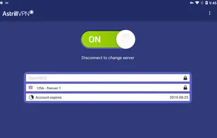 Astrill screenshot 1