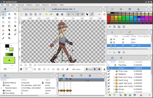 Synfig Studio screenshot 3