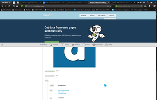 Image content detection: show all info of the page and image on http://alternativeto.net