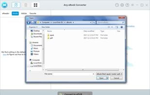Add eBooks from Computer