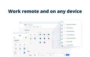 Basaas is the perfect foundation for remote work. Basaas is right there where your employees work. Basaas is available as web version, as an extension for Chrome, mobile on any device or as a native app for Windows and Mac.