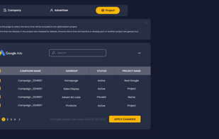 Manage your campaign items effectively.