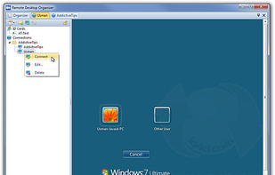 Remote Desktop Organizer screenshot 1