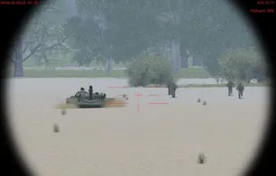 Assaulting Russians.