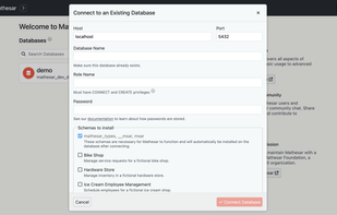 Mathesar screenshot 1