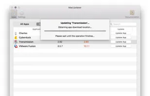MacUpdater screenshot 1