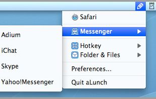 Basic menu system