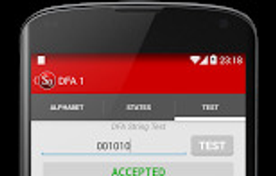 DFA Tester screenshot 2