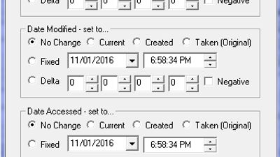 File Timestamp Changes