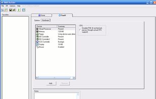 VMware DiskManager GUI Hardware