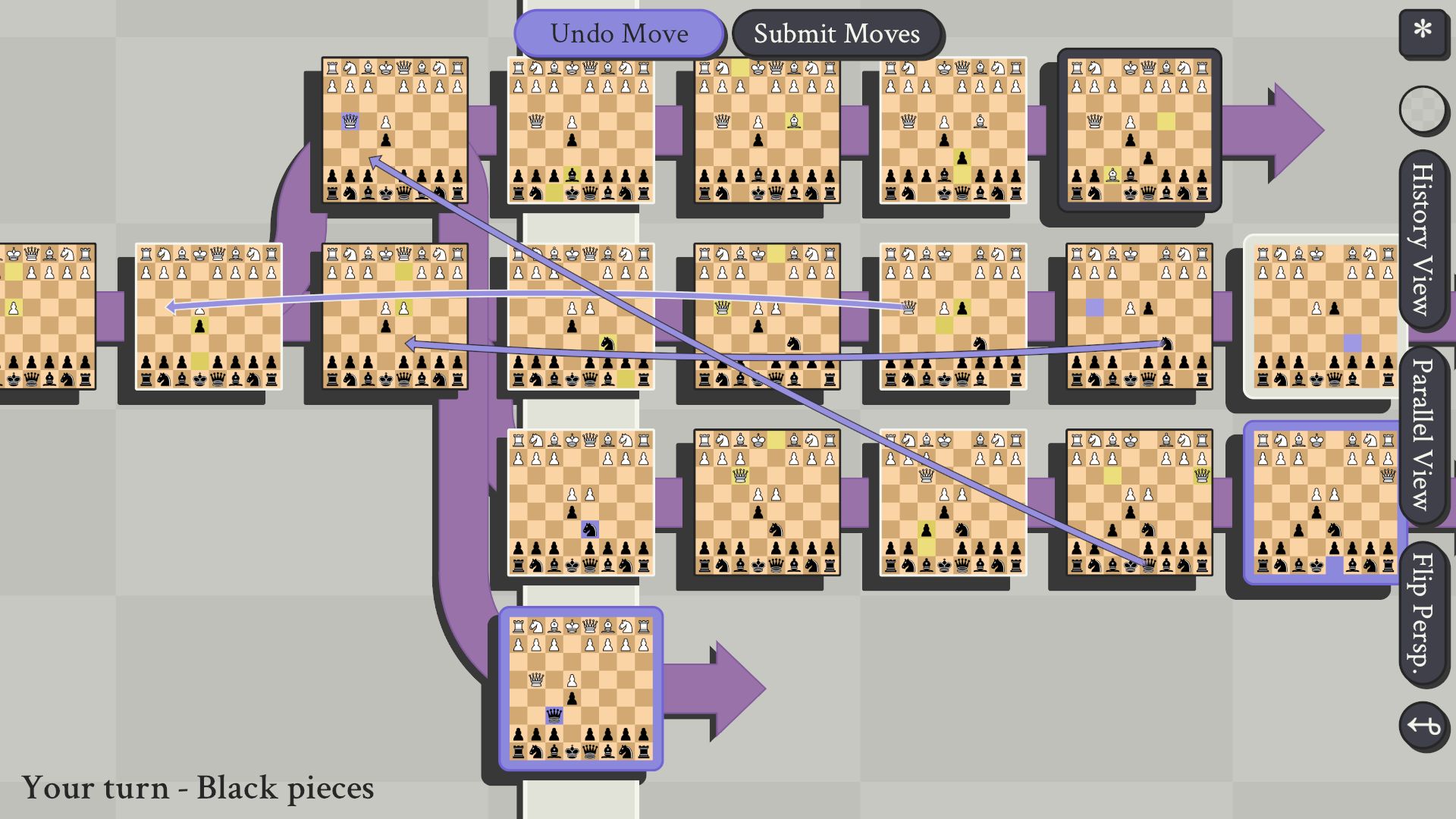 5D Chess With Multiverse Time Travel no Steam