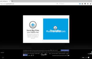 PlusTransfer.com screenshot 1