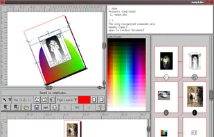 Laidout screenshot 1