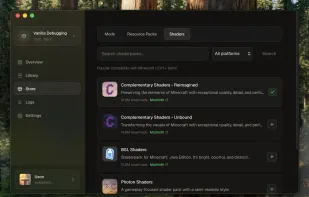 Shard Launcher screenshot 1