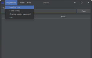 Surpass screenshot 1
