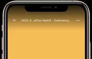 Convo automatically transcribes and divides podcast episodes into chapters.