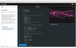 Codecademy screenshot 1