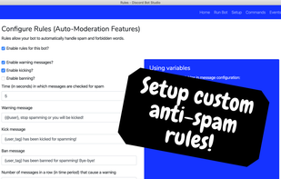 Discord Bot Studio screenshot 2