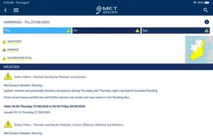 Met Éireann screenshot 1