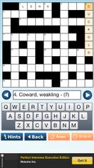 Daily Quick Crossword Puzzles screenshot 1