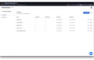 Forms created